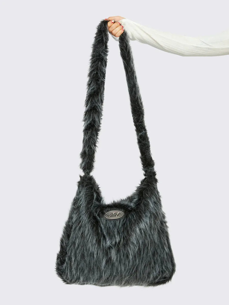Nyx Furry Crossbody Bag