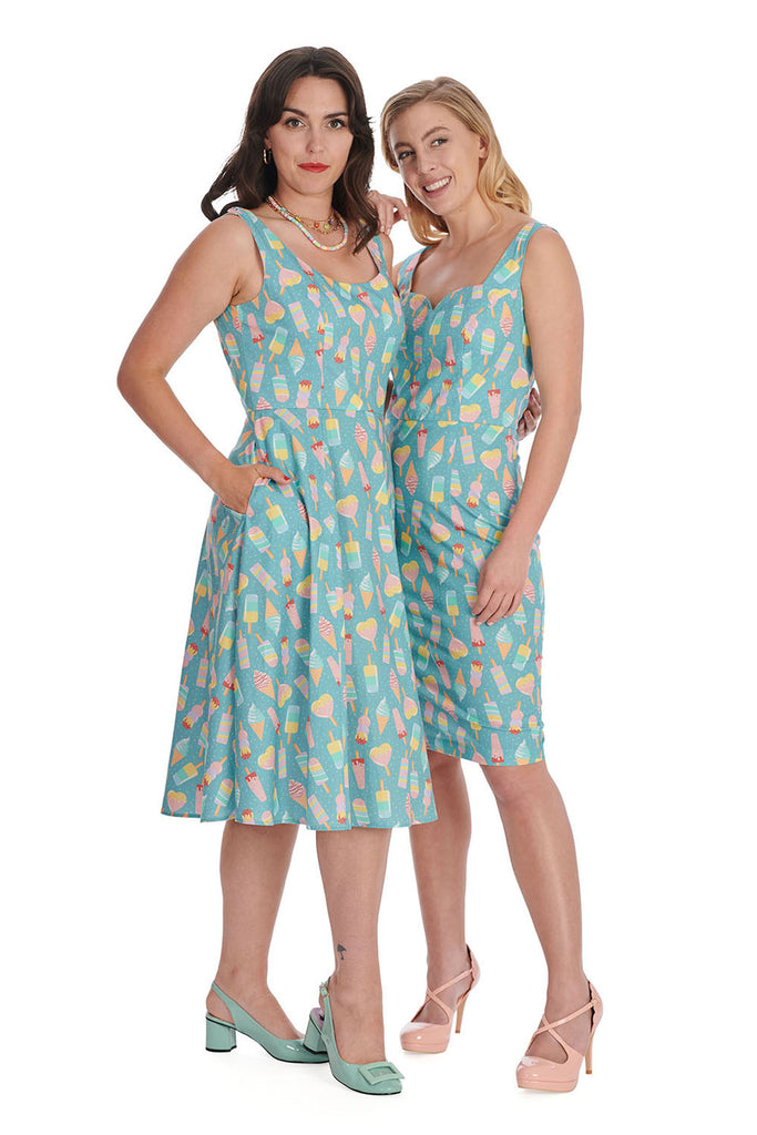 Ice Cream Heart Dress By Banned Apparel