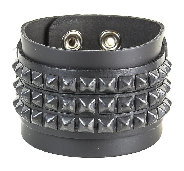 PUNK BRACELET BC653 BLACK