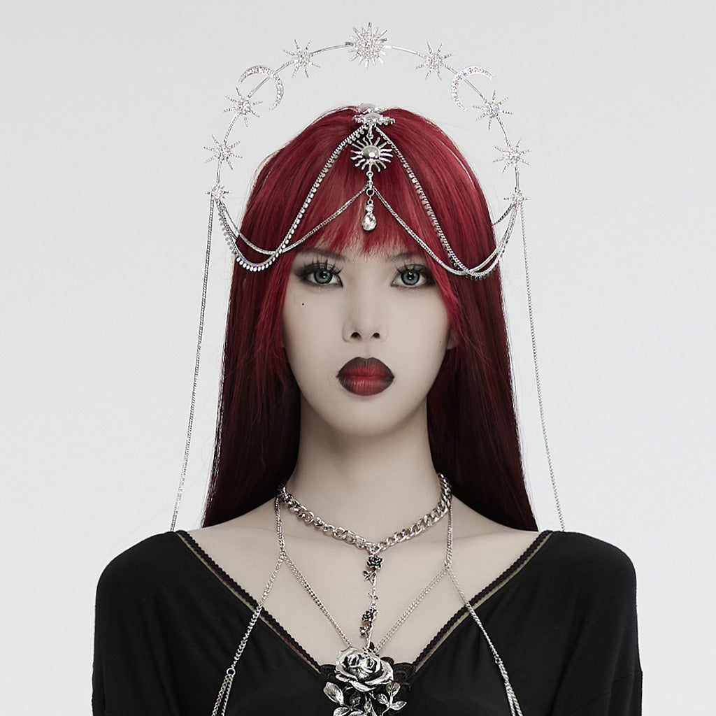Silver Stars Headdress