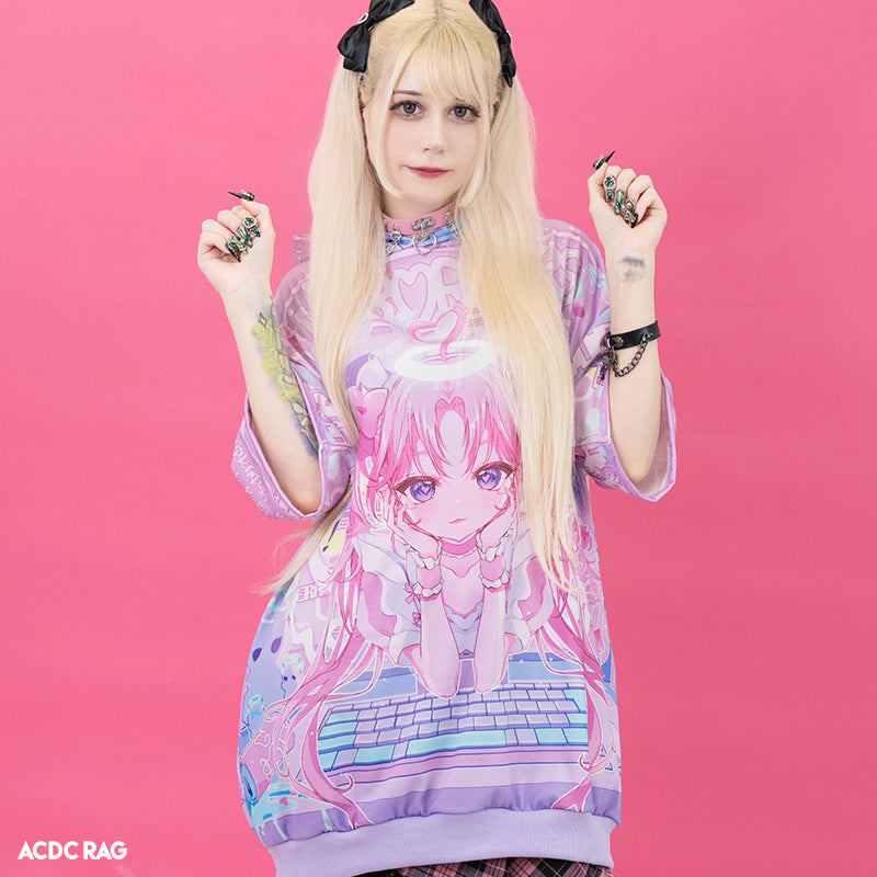 IDOL TENSHI Hoodie Short Sleeve