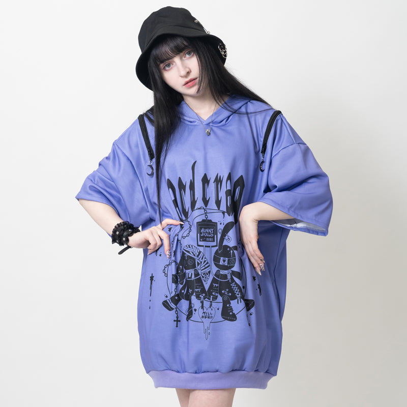 MOON BUNNY DOLLS HOODIE