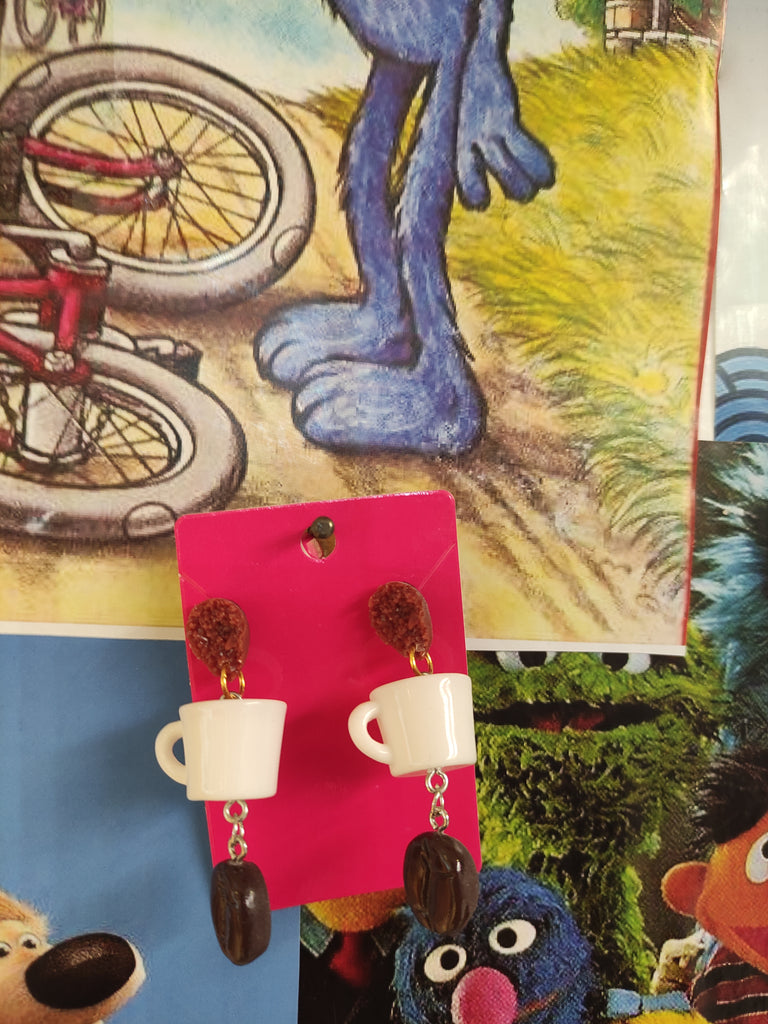 Coffee ☕ First Earrings