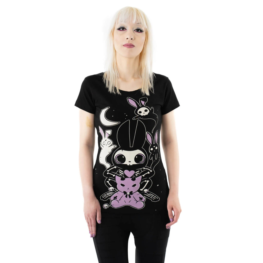 Voodoo Bunny T By Cupcake Cult