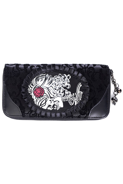 Vine Black Lady Wallet By Banned Apparel