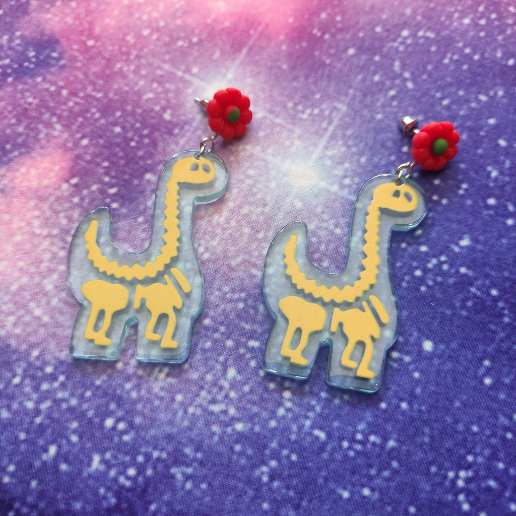 Dino Earrings