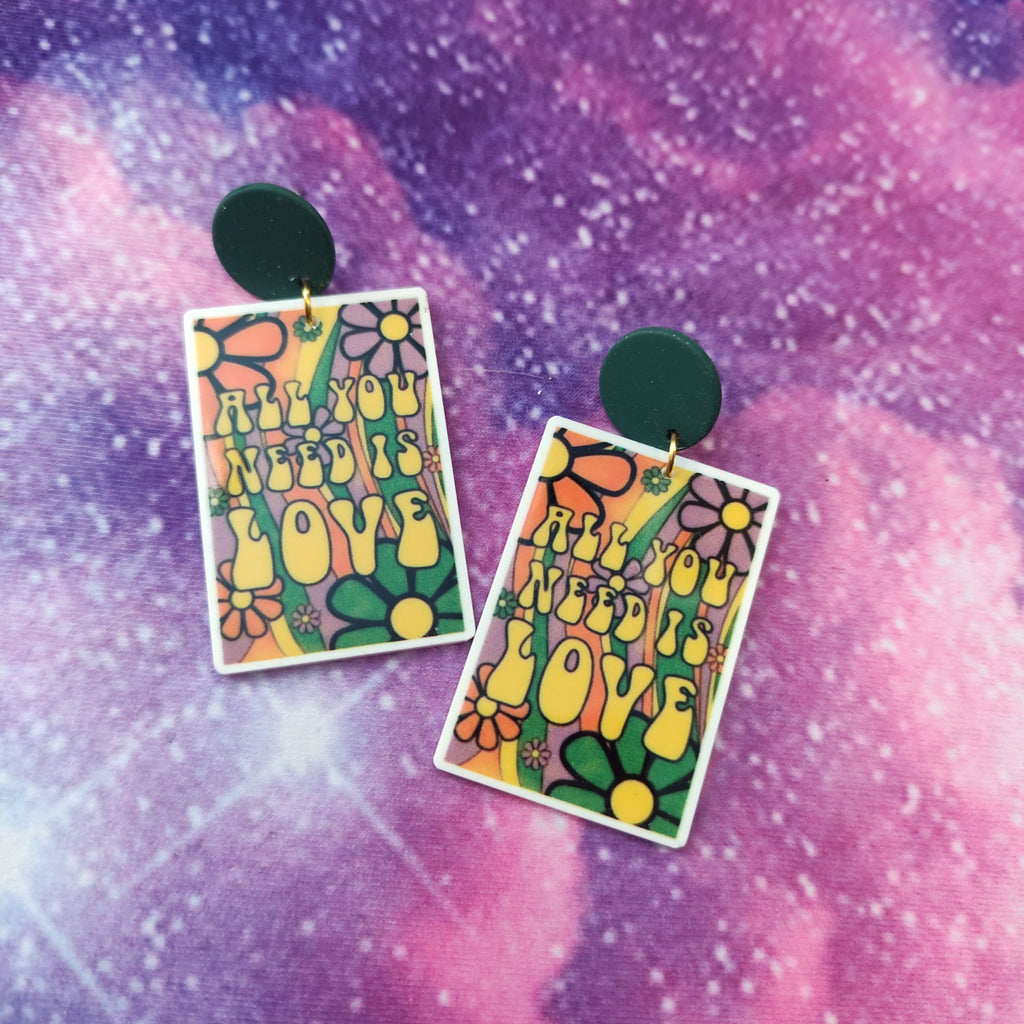 All You Need Is Love Earrings