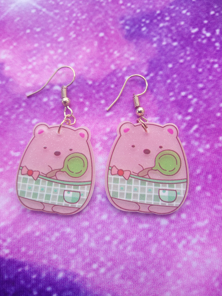 Playing Tennis Earrings