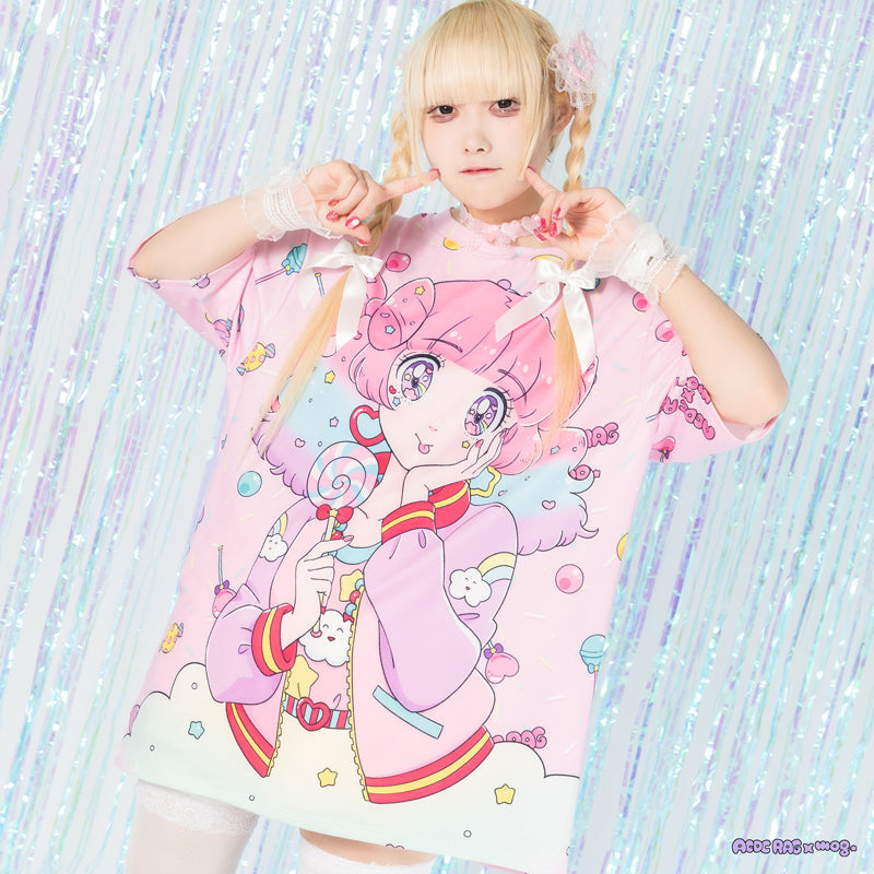 Fuwa Chan Huge Over Size T-Shirt