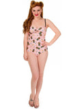 Pineapple 50s Swim Suit By Banned Apparel