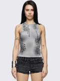Zinc Washed Vest Top