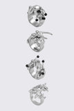 Glassy Ring Set