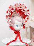 Sweet Lolita Bonnet Strawberry Print