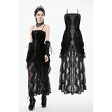 Gothic Embroidered Bustier Dress
