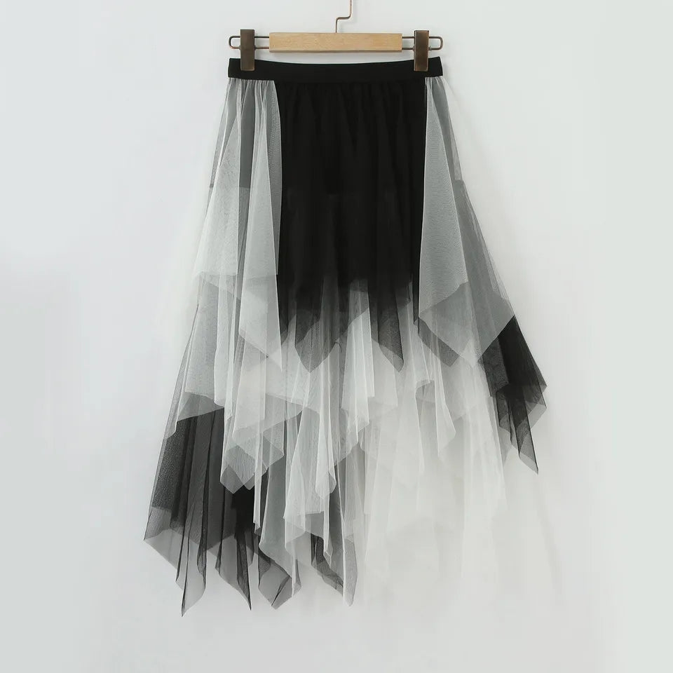 Black & White Fairy Tutu Skirt