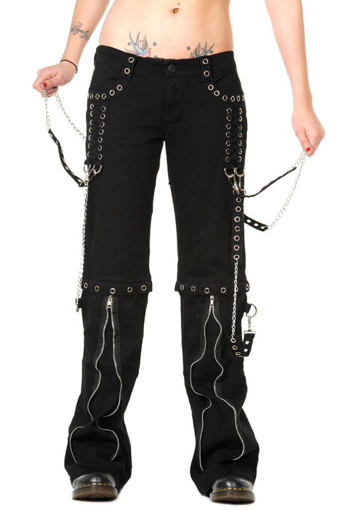 Black/Nickle HELLBOUND TROUSERS
