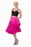 Petticoat Skirt HOT PINK