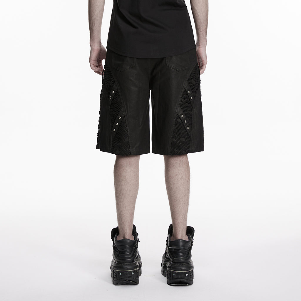 Vigil Men's Gothic Shorts in Black
