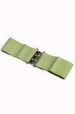 Retro Belt- Light Olive