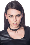 Black LUCIFER SPIKE COLLAR