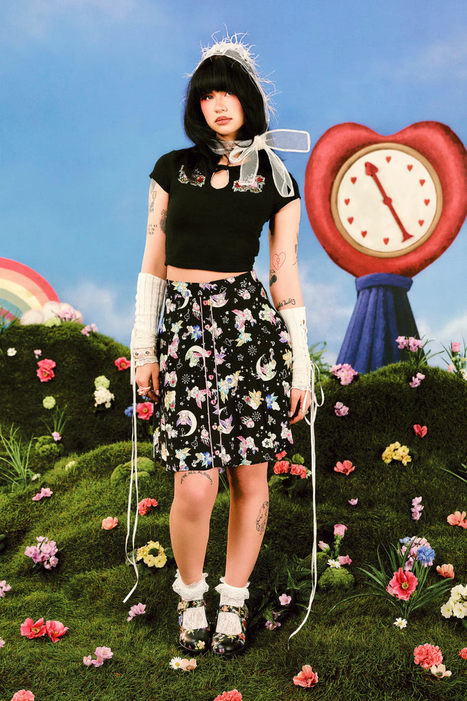Roxi Skirt By Hell Bunny X Care Bears