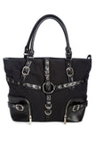 Black SAVANNA HANDBAG