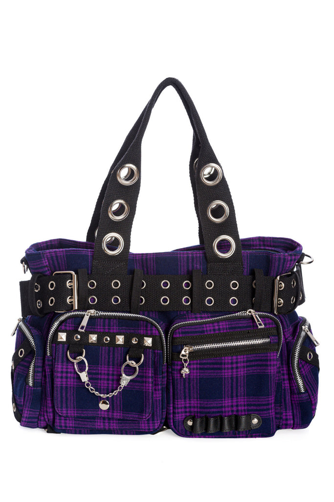 Purple CAMDYN HANDBAG