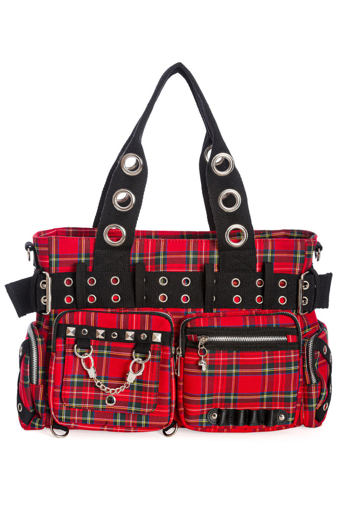 Red CAMDYN HANDBAG