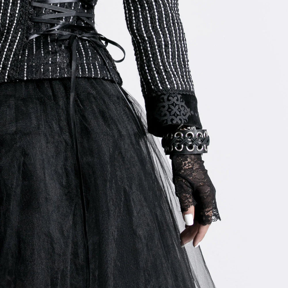 Lolita Style black Lace Gloves Accessories