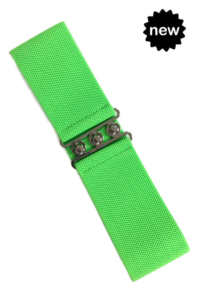 Retro Belt- Halloween Green