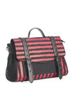 Red SPOOKY NIGHTWALKS MESSENGER BAG