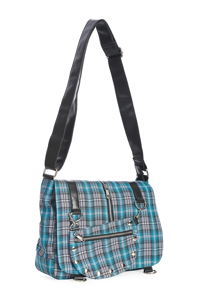 TWICE THE ACTION SHOULDER BAG -BLUE