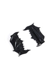 Black BATWING HAIR CLIPS