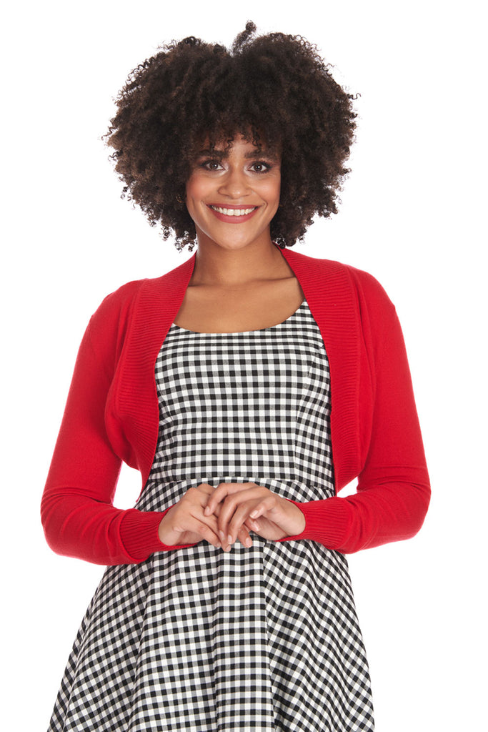 Red BETTY BOLERO