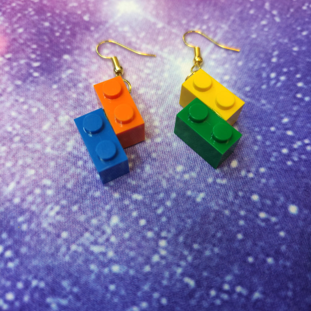 Lego Earrings