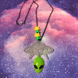 90z Neon Space Necklace