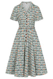 White BELLA PURRRFECT DRESS