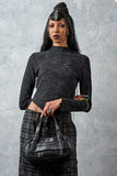Black Night Circuit Shoulder Bag