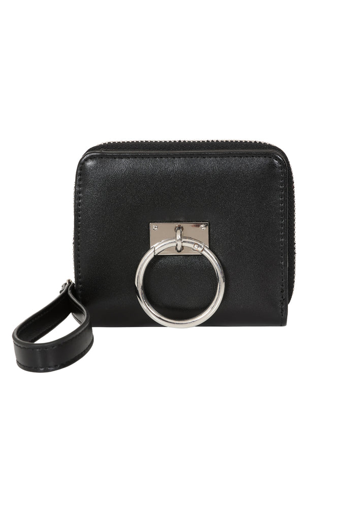 Black Coffin Ring Wallet