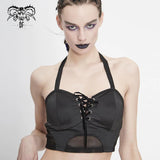 'Maraschino' Gothic Lolita Crop Top