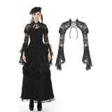 Gothic big sleeves lace cape