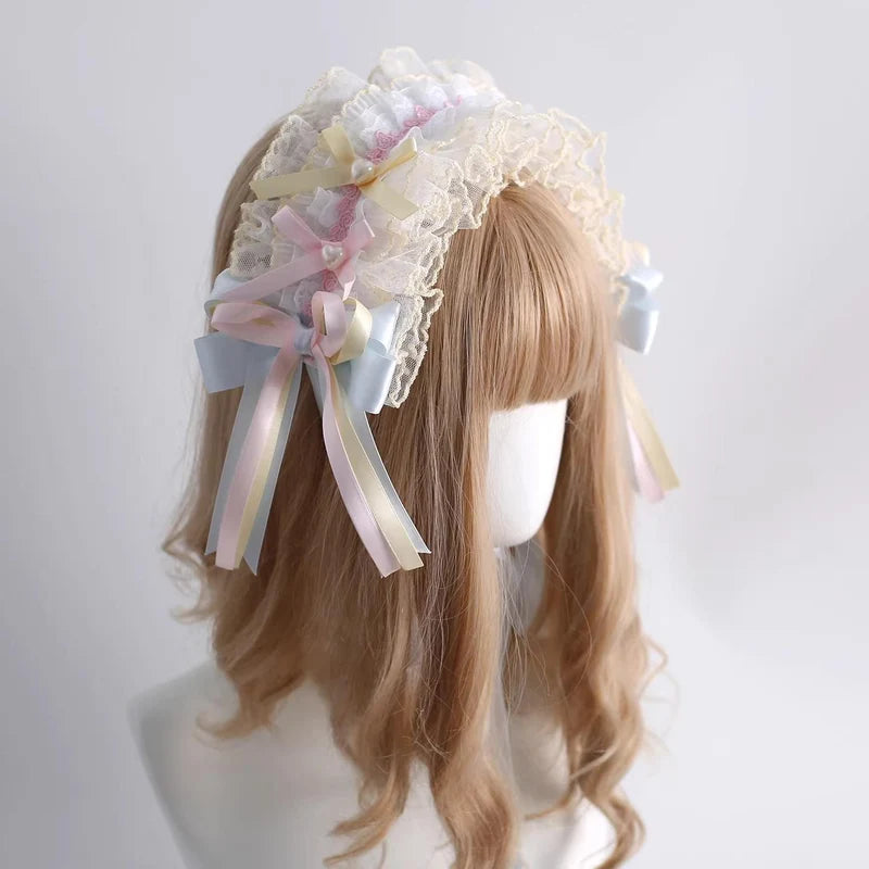 Candy Color Lolita Headdresses, Hair Clips