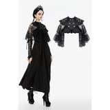 Gothic Lace Overlay Cape