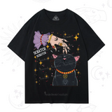 Purplehecate Witch's Cat Scratch T-Shirt