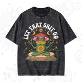 Purplehecate Let That Shit Go Washed T-Shirt