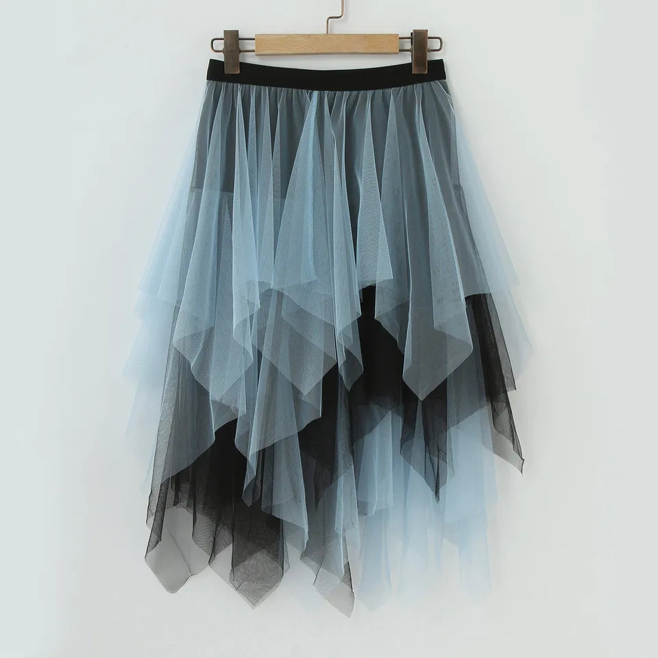 Black & Blue Fairy Tutu Skirt