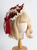 Country Lolita Headdress, Daisy & Cherry Inspired