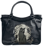 Hecate In Full Moon Handbag By Banned Apparel