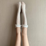 Lolita Socks Lace Calf Socks