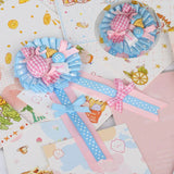 Pink and Blue Sweet Lolita Bow Headwear